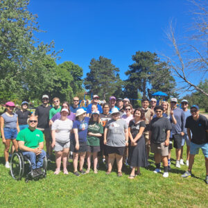 Group Photo with Salesforce Volunteers