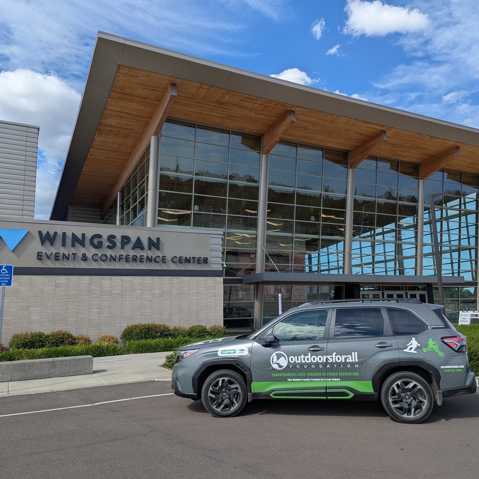 Subaru Sally took her first road trip!