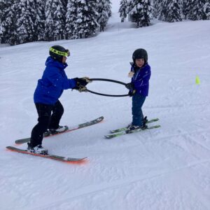 Participant Halim with Volunteer Ryan 4