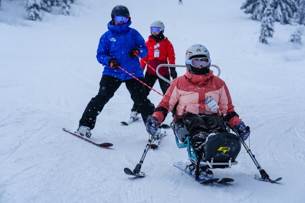 Participant Jana with Stephanie and Casey